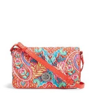VB Turnlock Crossbody in Paisley in Paradise. NWT